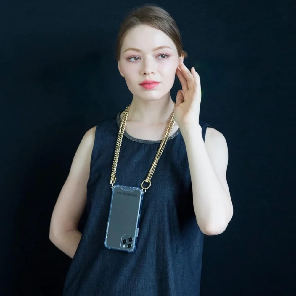 iPhone 12 Pro Max Crossbody Phone Case with Adjustible Chain Strap
